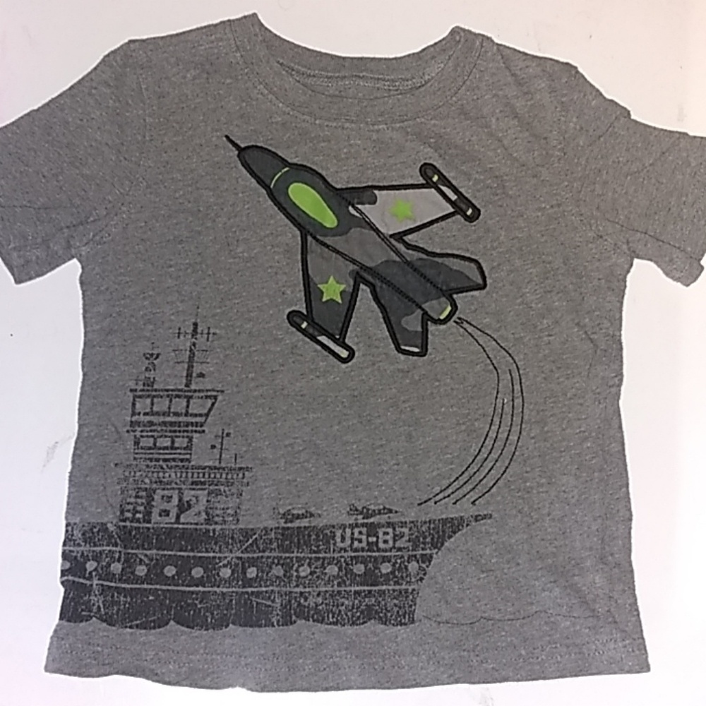 Two toddler short sleeve shirts